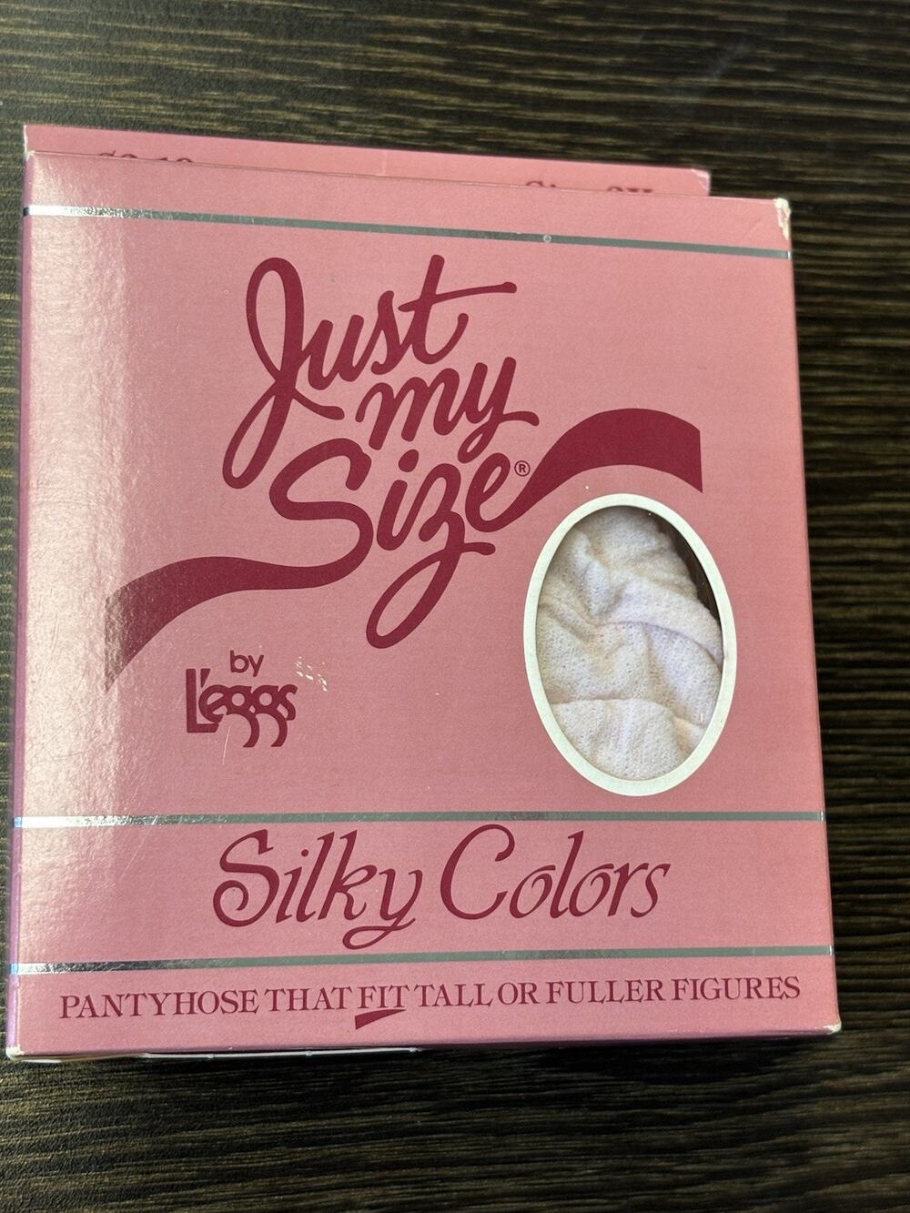 Vintage Just My Size by L'eggs Silky Colors Powder Pink NWT 3X